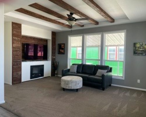 #28N Livinroom with Built in Fireplace