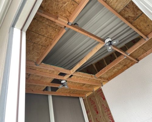 #66N-1 Over Head storage in Shed