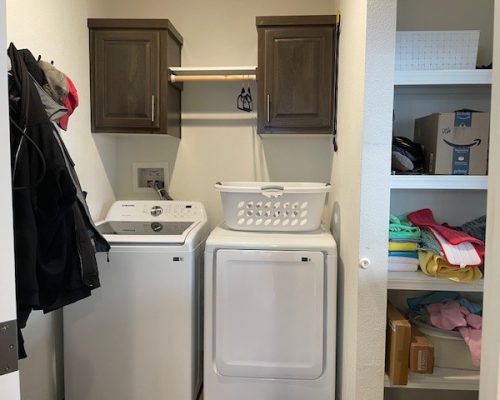 #66N Laundry room & storage cabinet