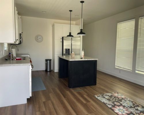 #6N Livingroom & Kitchen with island